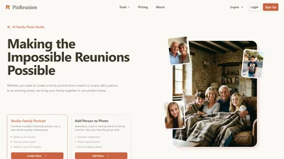PixReunion - AI Family Photo Studio
