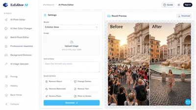 EzEditor AI Magic Editor