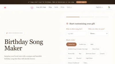 Birthday Song Maker