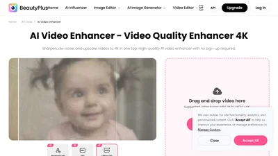 BeautyPlus AI Video Enhancer
