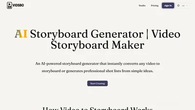 VidSbo - AI Storyboard Generator
