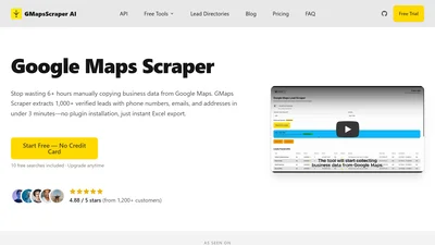 GMapsScraper.io
