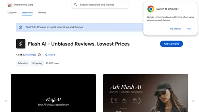 Flash AI - Unbiased Reviews. Lowest Prices