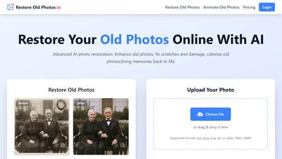 Restore Old Photos.io