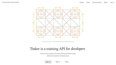 Thinking Machines Tinker
