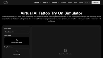 Tattoo AI Design | Try On