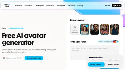 HeyGen AI Deepfake Maker