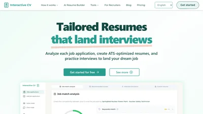Interactive CV