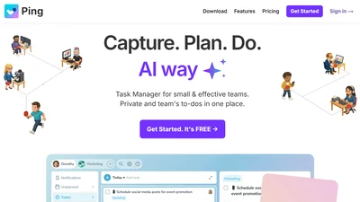 Ping: AI-Powered To Do List