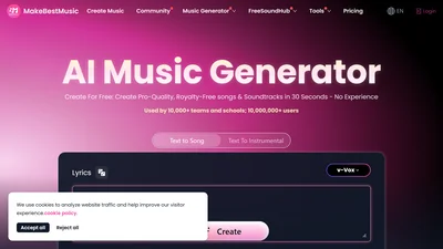 MakeBestMusic-Al Song Generator