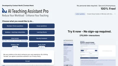 AI Teaching Assistant Pro