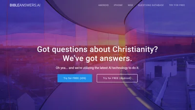 Bible Answers AI