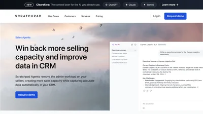 Scratchpad AI Sales Assistant