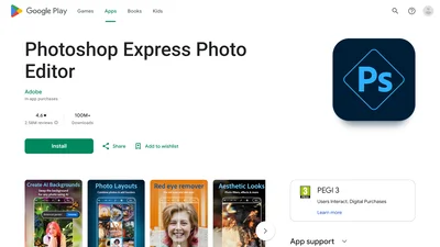 Photoshop Express Photo Editor