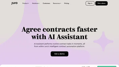 Juro's Legal AI Assistant