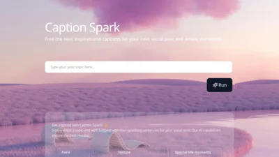 Caption-spark