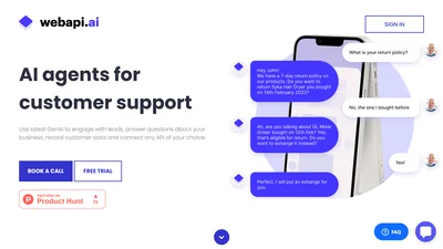 Webapi.ai 2.0