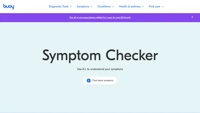 Buoy Symptom Checker