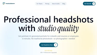 AI Headshot Masters