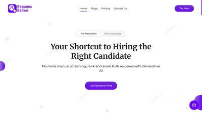 Resumes Ranker