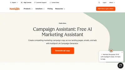 HubSpot Campaign Assistant
