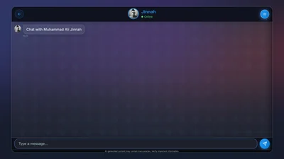 Chat with Jinnah