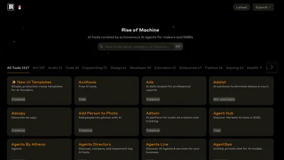 Rise of Machine