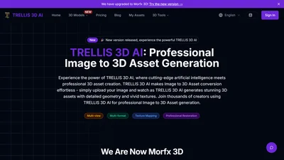 TRELLIS 3D AI