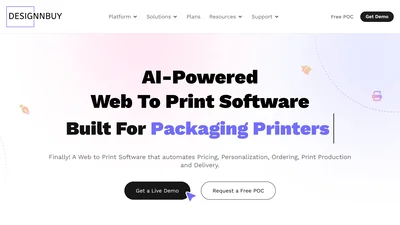 DesignNBuy - AI-powered Web to Print Software