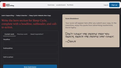 Learn Copywriting