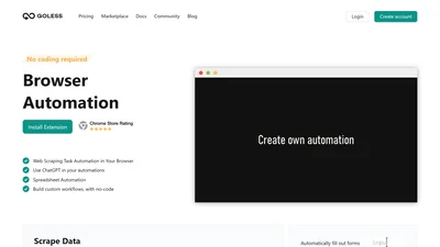 Goless Extension Automation