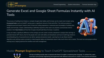 Formula Generator