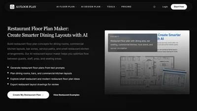 Restaurant Floor Plan- AIAI