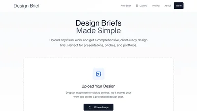 Design Brief