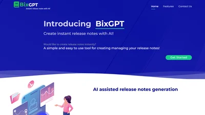 Bixgpt releasenotes