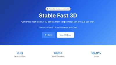 Stable Fast 3D (SF3D)