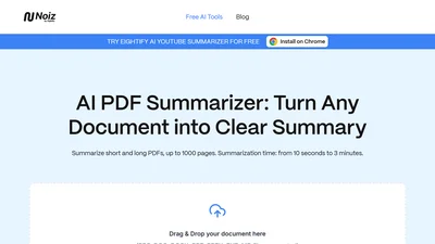Noiz AI PDF Summarizer