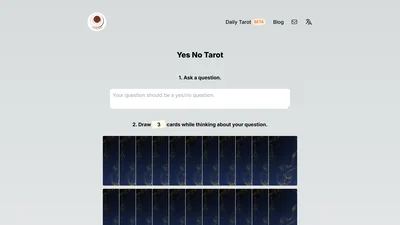 AI Yes-or-No Tarot