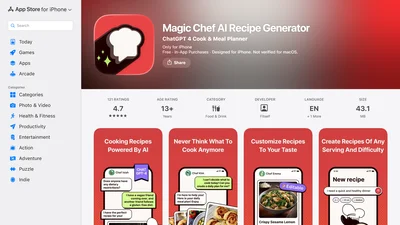 Magic Chef AI Recipe Generator